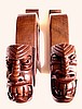 Surfboard Display Racks Large Tiki Design