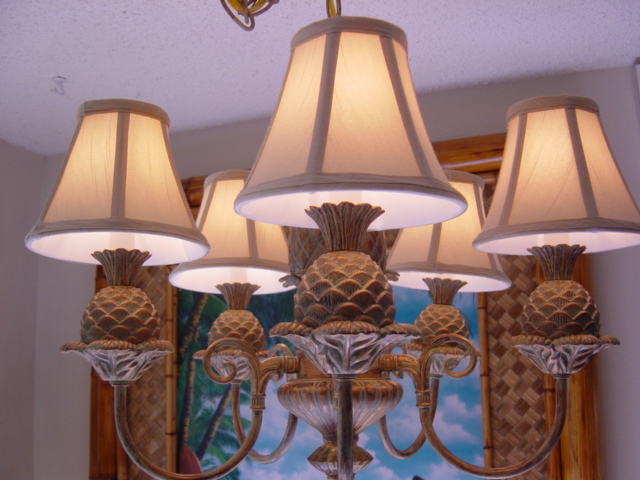 Pineapple Chandelier